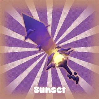 sunset knife