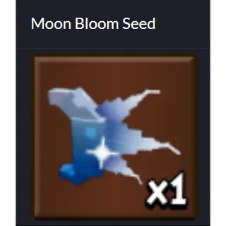 Moon Bloom Seed | Grow a Garden 2 | Fast Delivery