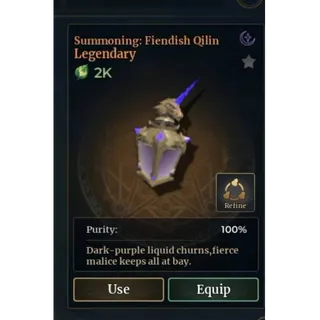 Fiendish Qilin S | Wizard Alchemy