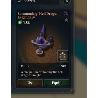Hell Dragon | Wizard Alchemy