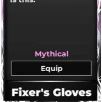 Fixers Glove | Type Soul