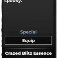 Crazed Blitz Essence | Type Soul