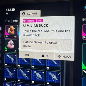5x Familiar Ducks