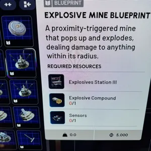 Explosive Mine Blueprint