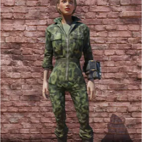 Forest Camo Jumpsuit