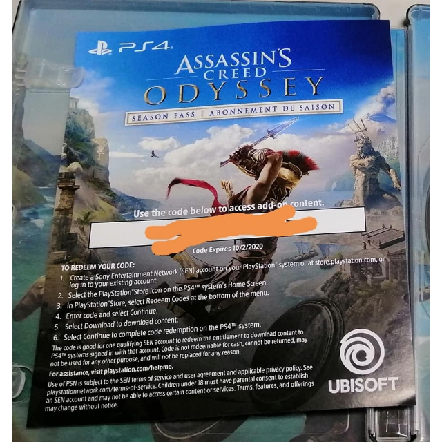 assassin's creed odyssey season pass ps4 discount