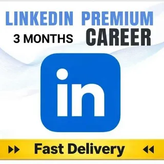 LinkedIn Premium Career - 3 Months GLOBAL Subscription instant delivery. 