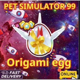 Pet sim 99, Origami egg x10