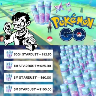 Pokemon go 100k Dust