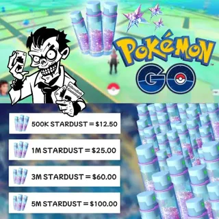 Pokemon go 100k Dust