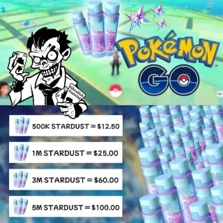 Pokemon go 100k Dust