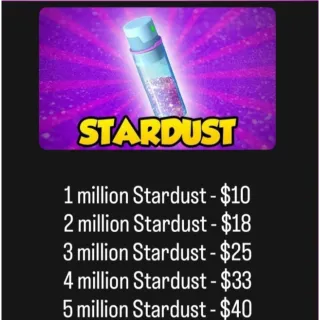 Pokemon go stardust service