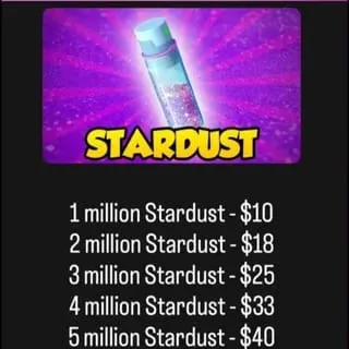 Pokemon go stardust service