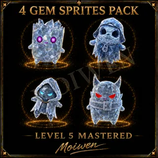 NEW Fortnite Gem Sprites 4-Pack | Zero Point, Grim, Aura & Demon | Available Now
