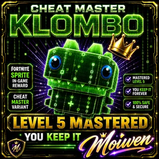 CHEAT MASTER KLOMBO | AVAILABLE NOW | LEVEL 5 MASTERED | YOU KEEP IT