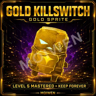 Gold Killswitch Sprite | Level 5 Mastered | Keep Forever