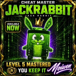 CHEAT MASTER JACKRABBIT | AVAILABLE NOW | LEVEL 5 MASTERED | YOU KEEP IT