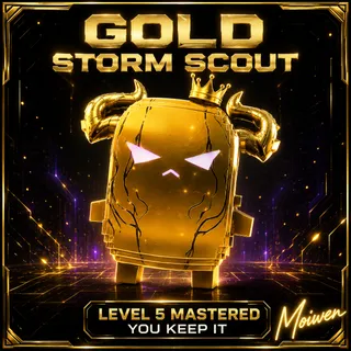 Gold Storm Scout Sprite | Available Now |Level 5 Mastered | You Keep It