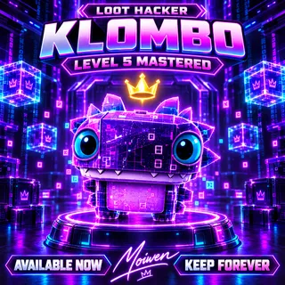 LOOT HACKER KLOMBO SPRITE | LEVEL 5 MASTERED | AVAILABLE NOW | KEEP FOREVER