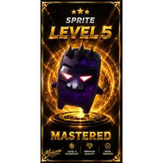 CUBE BOSS lvl 5 SPRITE AVAILABLE FAST DELIVERY