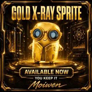 GOLD X-RAY SPRITE | AVAILABLE NOW | YOU KEEP IT