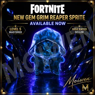 NEW Fortnite Gem Grim Reaper Sprite Level 5 Mastered — Available Now
