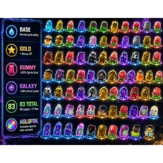 BUNDLE 10 SPRITE DREAM DEMON PUNK ZERO POINT GRIM FISHY STRIKER AURA BOSS