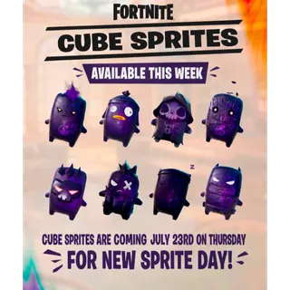 Fortnite All new Cube sprite PRE ORDER