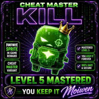 Cheat Master Killswitch Sprite | LVL 5 Mastered | YOU KEEP IT