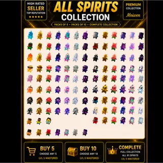 CUSTOMIZED BUNDLE 10 SPRITE lvl 5 MASTERED - GOLD GUMMY GALAXY HOLOFOIL CUBE