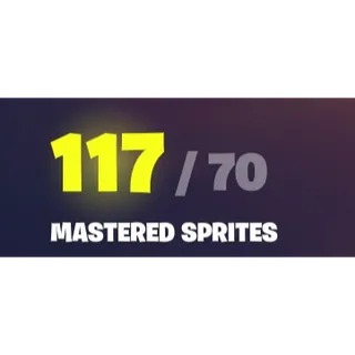 FORTNITE ACCOUNT | ALL 117 SPRITES LVL 5 MASTERED | FRESH LVL 0 | FULL ACCESS