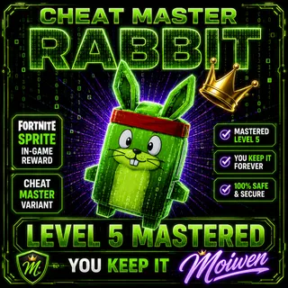 CHEAT MASTER JACKRABBIT | AVAILABLE NOW | LEVEL 5 MASTERED | YOU KEEP IT