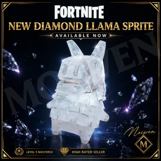 NEW Fortnite Gem Llama Sprite Level 5 Mastered — Available Now