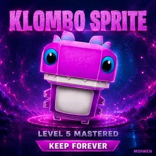 Klombo Sprite | Level 5 Mastered | Keep Forever