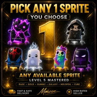Fortnite Pick Any 1 Sprite | Level 5 Mastered | You Choose