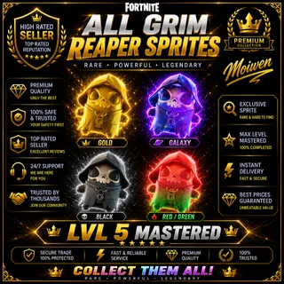 ALL REAPER SPRITE GOLD GUMMY GALAXY