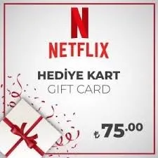 10x75 TL Netflix Gift Card - TURKEY ➡️ FAST DELIVERY - BEST PRICE 🚀