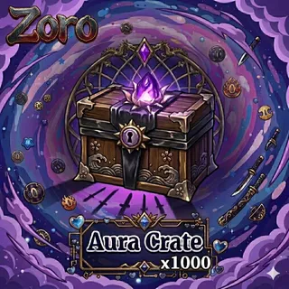 SAILOR PIECE | AURA CRATE x1000