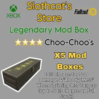 X5 Choo-Choo's Mods