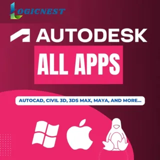 Autodesk 2024 All Apps - 1 Year - AutoCAD, Revit, Maya, 3ds MAX And More...