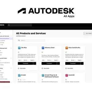 Autodesk panel 1 year education (125 user) all apps admin 