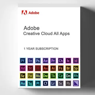 Adobe creative cloud subscription 1 year original Account (invoce included)