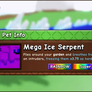 MEGA RAINBOW ICE SERPENT