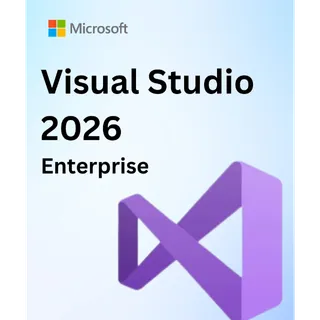 Original Microsoft Visual Studio 2026 Enterprise 5PC [Retail Online] - Lifetime
