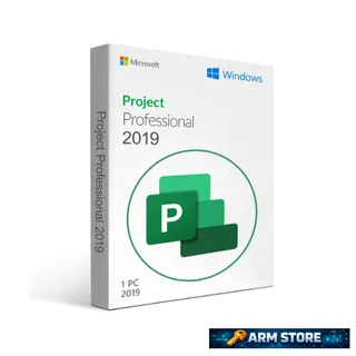 Microsoft Project Professional 2019 2PC [Retail]