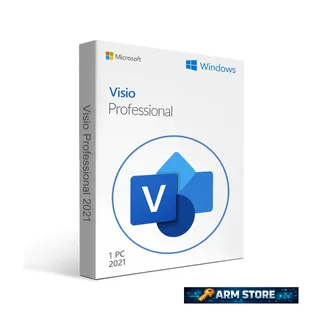 Microsoft Visio Professional 2021 2PC [Retail]