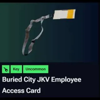 Arc Raiders Buried City JkV Employee Access Card