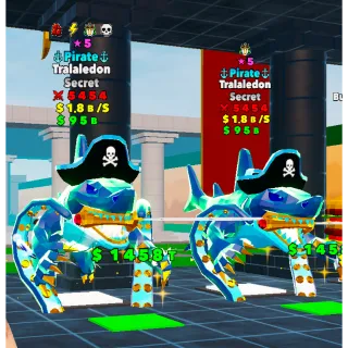 Fortnite Fight The Brainrot Two 5 star Tralaledons
