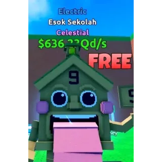 10x $636.23Qd Esok Sekolah - Escape Tsunami for Brainrots