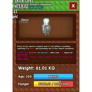 Nightmare Ghostly Headless Horseman